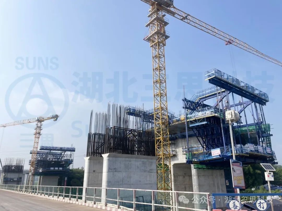 貴州、福建、廣東、陜西現(xiàn)場多臺施工掛籃智能安全監(jiān)測系統(tǒng)安裝完工